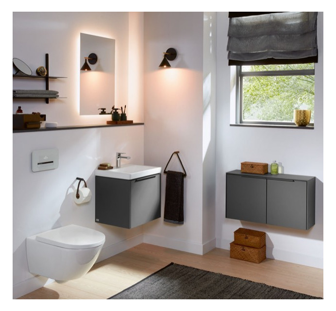 V&B WC-Sitz Subway 3.0 Schaniere aus Edelstahl, mit QuickRelease und Softclosing, weiß