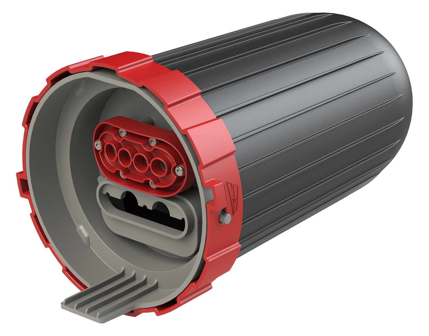 LWL-Spleißbox 24fas Fusionsspl Kst IP68 abschl LWL-Spleißbox 24fas Fusionsspl Kst IP68 abschl