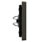 Wippe Serien Schalter System Design mokka metallic