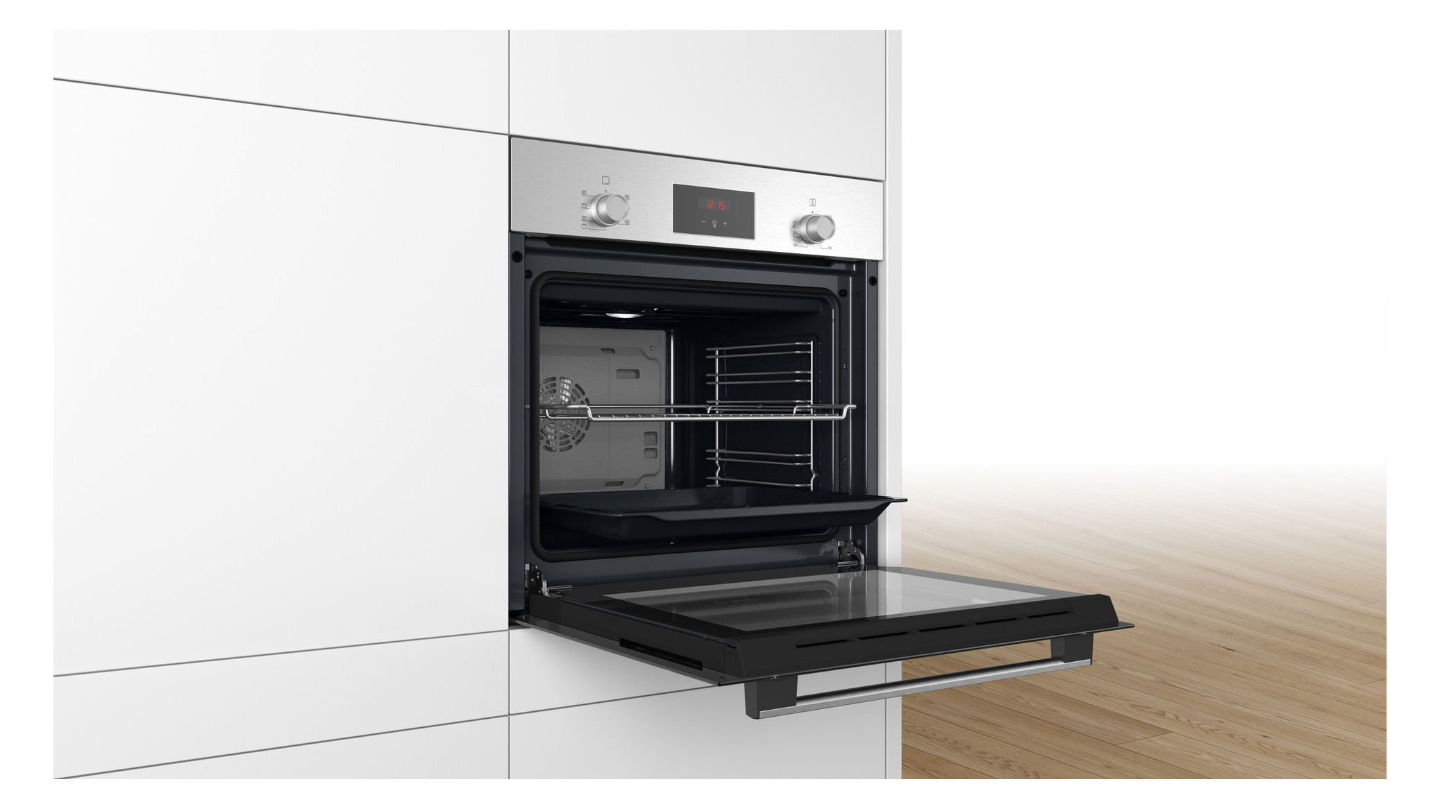 Backofen EB edst A Klapptür Heißluft 66l