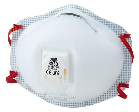 3M-Atemstaubmaske FFP3 R D - 8833