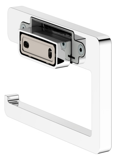 KEUCO Toilettenpapierhalter Collection Moll verchromt, offen, für Rollenbreite bis 120mm