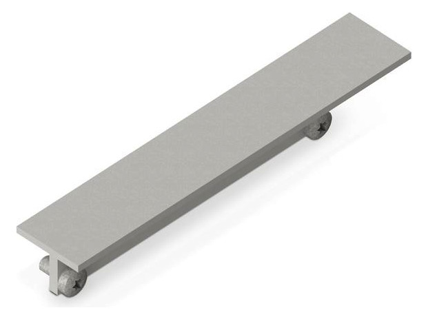 Endkappe alu L15mm B81mm Endkappe alu L15mm B81mm