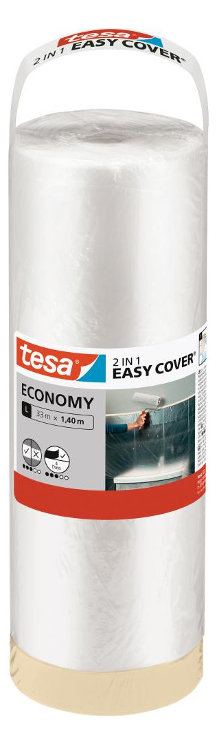 Bild tesa Easy Cover Economy Refill, L (33m x 1,40m)-0