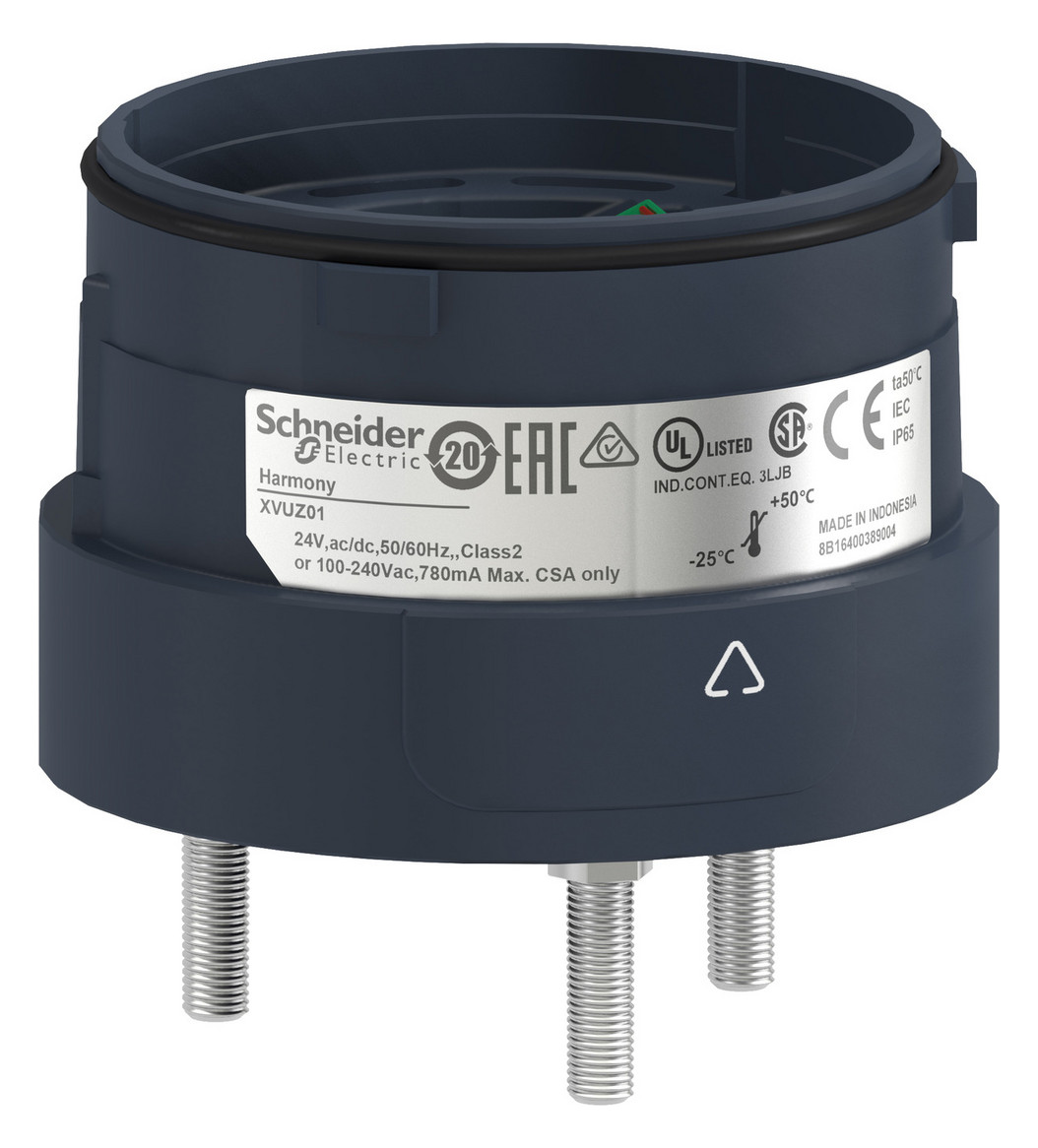 Signalsäulenelement Fuß Kst sw