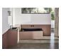 Badewanne BetteSpace S-1140 170x75x42cm, Ecke rechts, ebony