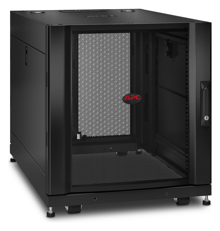 Netzwerkschrank ST 12HE B600xH658xT900mm IP20 Mit rückseitiger Tür pulverbesch