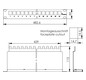 Modulträger 24Ports 1HE Schirm RAL7035 19Zoll-Einbau 44x483x116mm
