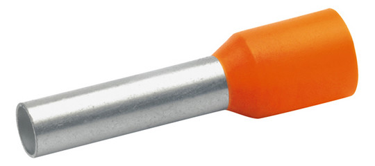 Aderendhülse 4qmm 12mm isol PP or Cu Polypropylen (PP) verzinnt
