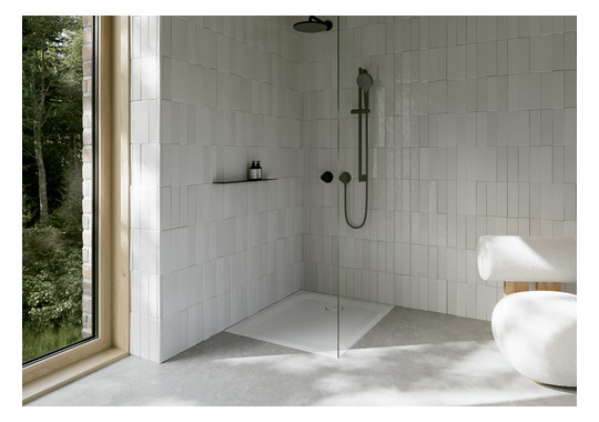 Duschwanne BetteUltra 5490 100x80x2,5cm, calypso