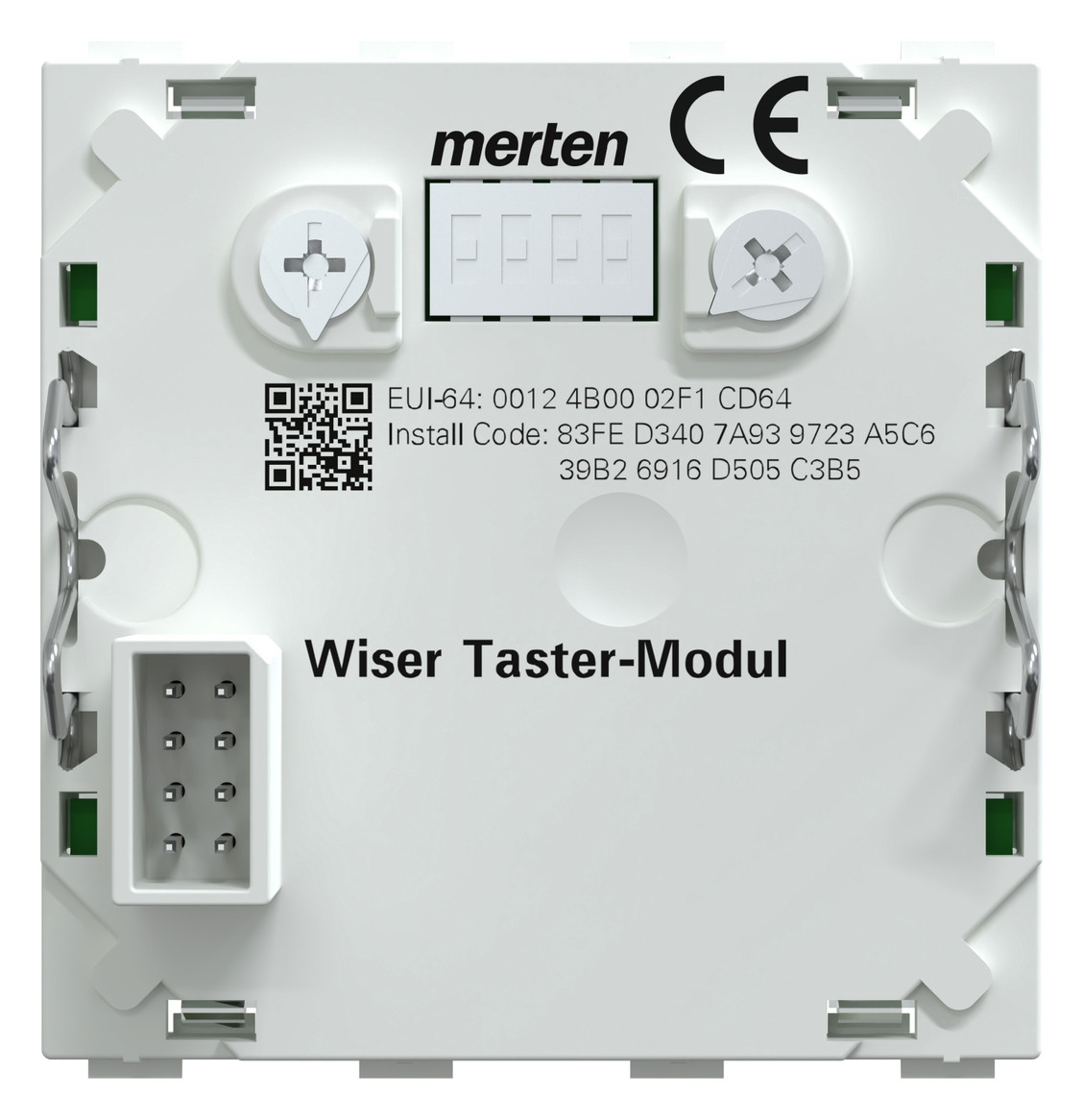Bedienelement 2f ws f.Dimmeins m.LED-Anz Geeignet für Dimmeinsatz