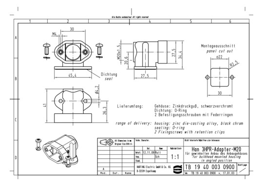HART Han 3HPR-asw-M20        19400030900 