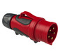 CEE-Stecker 16A 5p 6h IP54 GRIP   0153-6 