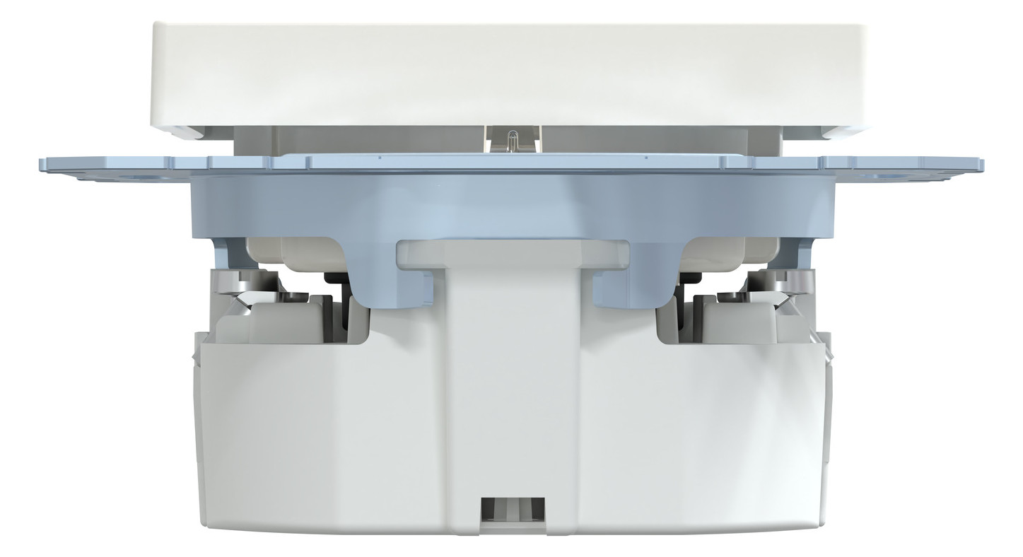 Steckdose 1f polws glz System M UP m.BS IP20 Mit erhöhtem Berührungsschutz