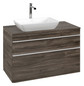 V&B Waschtisch-Unterschrank Venticello 95,7x60,6x50,2cm, Waschtisch links, Griff White, stone oak