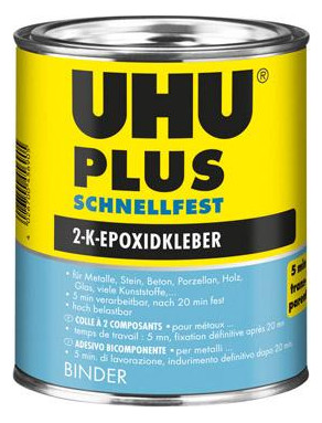 Bild UHU plus schnellfest Binder 885g Lagerbe sorgung-0