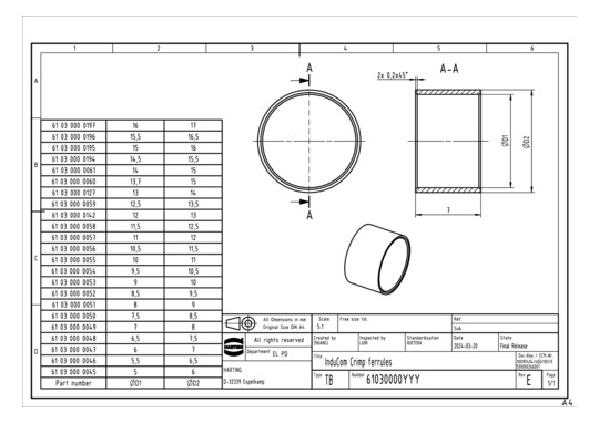 HART Crimphülse 8,0 -9,0     61030000051 