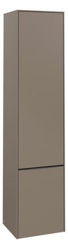V&B Hochschrank Subway 3.0 40x171x36,2cm, Schanier links/Griff monochrom, taupe