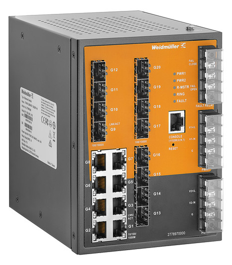 Weidmüller IE-SW-SL20M-8GT-12GESFP-HV 