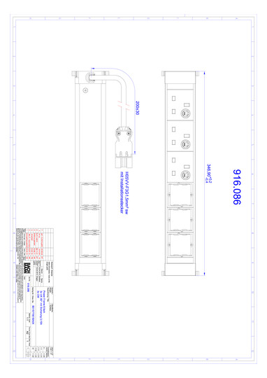 Bachmann Steckdoseneinheit Power 916.086 