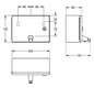 Aquarotter Seifenspender Rodan 200x140x132mm, für Aufputzmontage, Chromnickelstahl seidenmatt