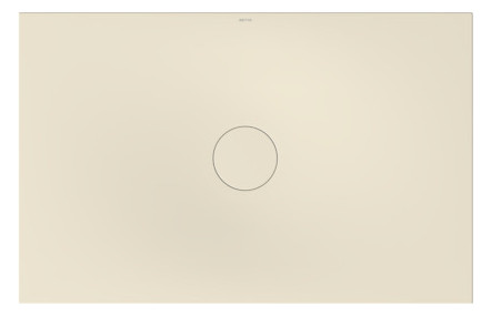 Bette Duschfliese Antirutsch Pro BetteAir 1400 x 900 mm, pergamon, Rechteck, glasierter Titan-Stahl, mit Minimum-Täger