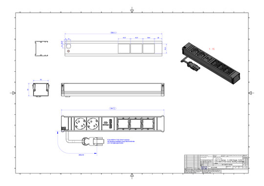 Bachmann Steckdoseneinheit CONI 912.0168 