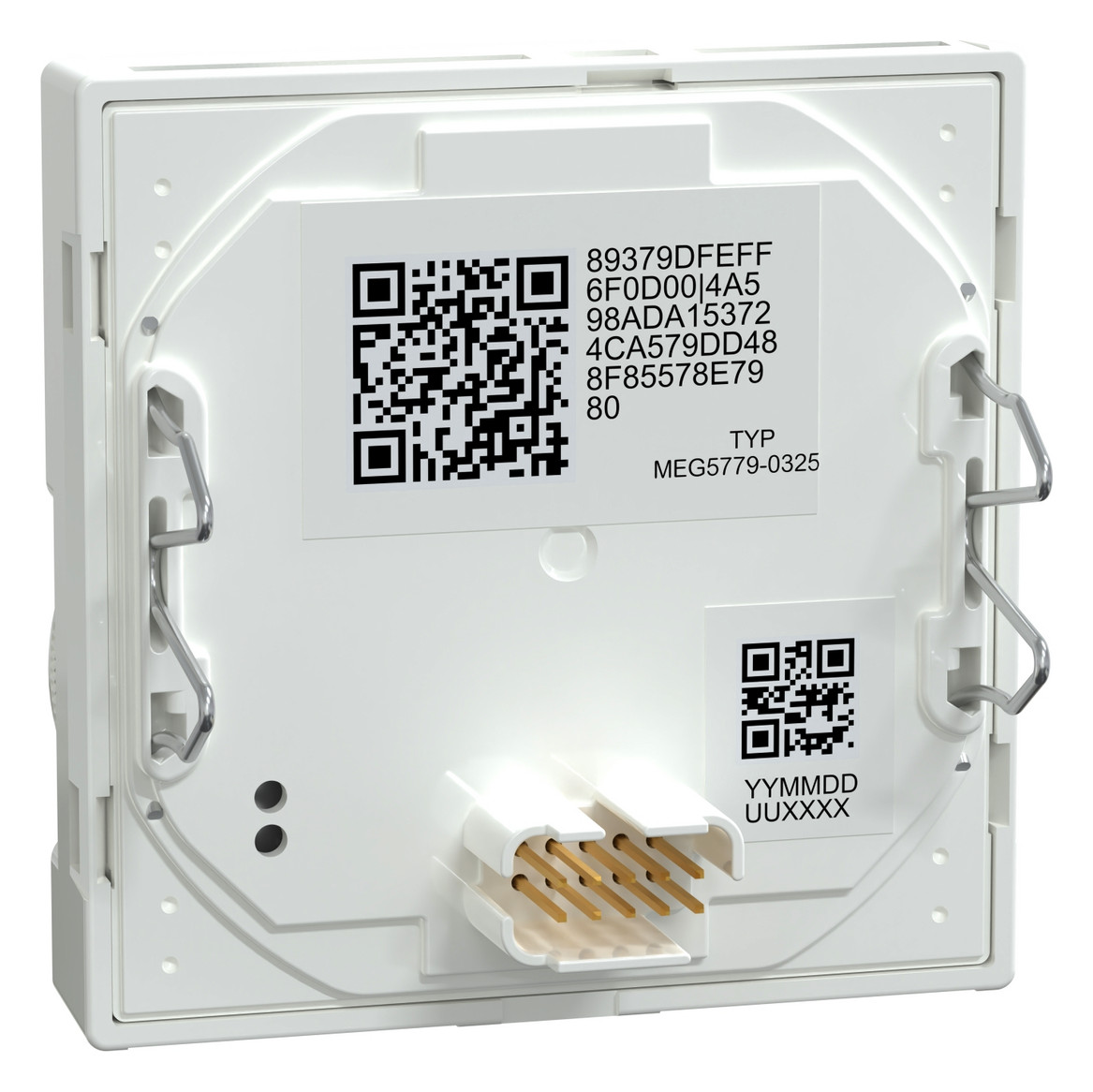Raumtemperaturregler UP Zigbee akws glz aktivweiß Bedienelement m.Display