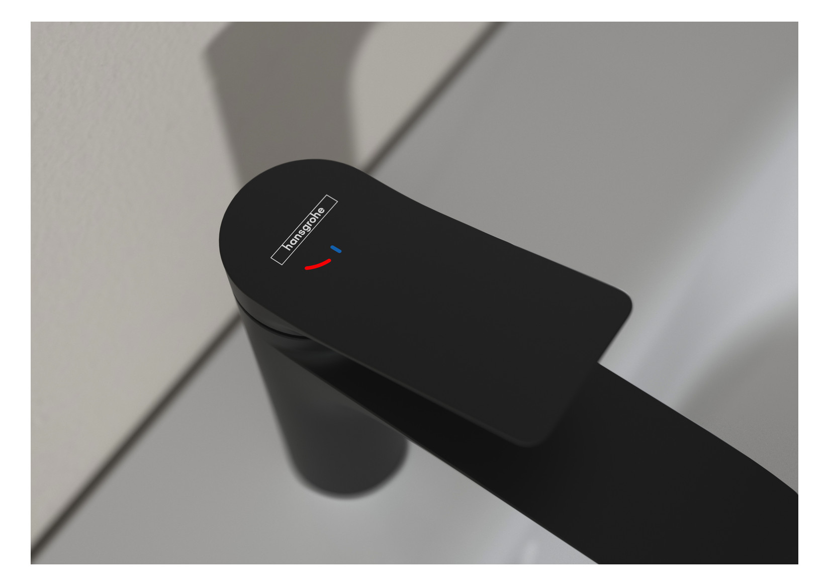 hansgrohe Waschtisch-Einhebelmischer 110 Vivenis CoolStart mit Zugstangen-Ablaufgarnitur, mattschwarz hansgrohe Waschtisch-Einhebelmischer 110 Vivenis CoolStart mit Zugstangen-Ablaufgarnitur, mattschwarz