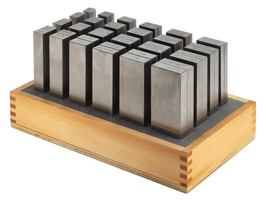 AMF-Parallelunterlagen-Set 6348P - 24 Paar, 100mm