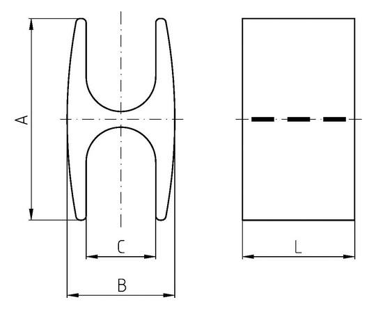 Intercable ICD120120HBK H-Pressabzweig- 