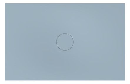 Bette Duschfliese PLUS BetteAir 1400 x 900 mm, blue satin, Rechteck, glasierter Titan-Stahl, mit Minimum-Täger