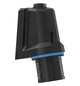 CEE-Aufbaugerätestecker 3p 16A 16A IP54 230V/bl 6h schraubl.Kl abgew Kst