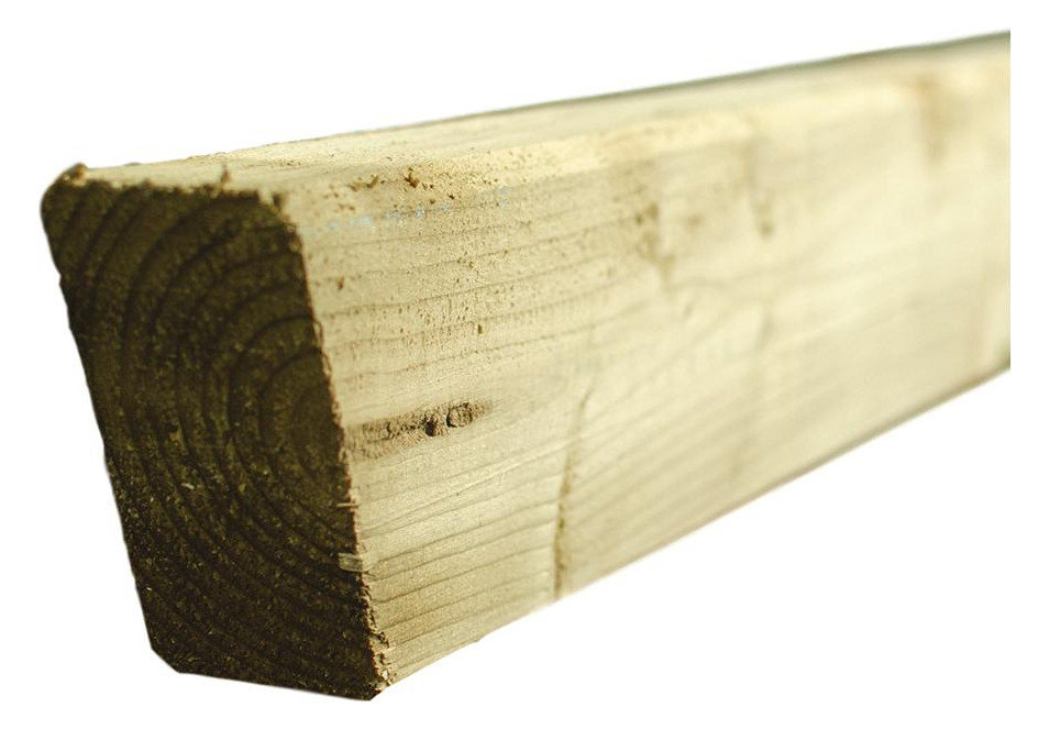 Bild Sattelbalken 9 x 4,5 x 225 cm, für Pergo la kdi-grün - n.a.-0