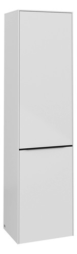 V&B Hochschrank Subway 3.0 40x171x36,2cm, Schanier links/Griff Volcano black, brilliant white