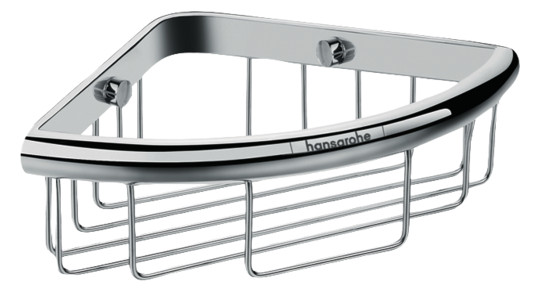 hansgrohe Seifenkorb Logis Universal Wandmontage, Metall, chrom