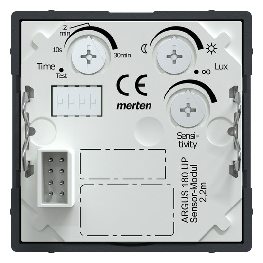Präsenzmeldersensor UP System M UP 180° anth 2,2m IP20 Vernetzbar