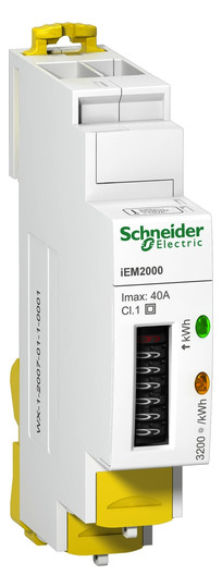 Wechselstromzähler 1ph Acti9 elektr digi B 40A 230V/N-L Eintarif 48-62Hz