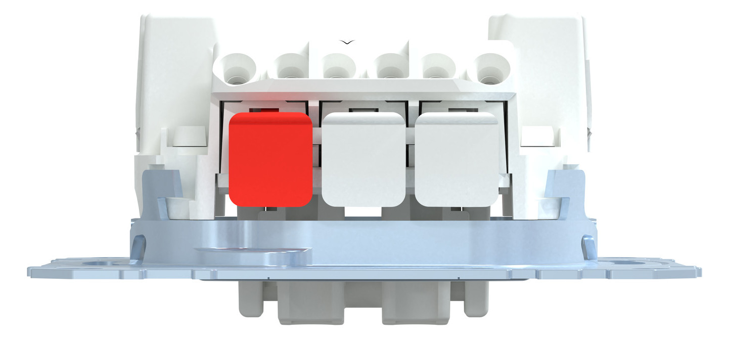 Wechselschalter 2f QuickFlex UP IP20 2f 16AX