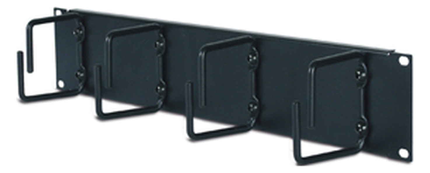 Kabelrangierbügel Metall 482,6mm B445mm 2HE sw