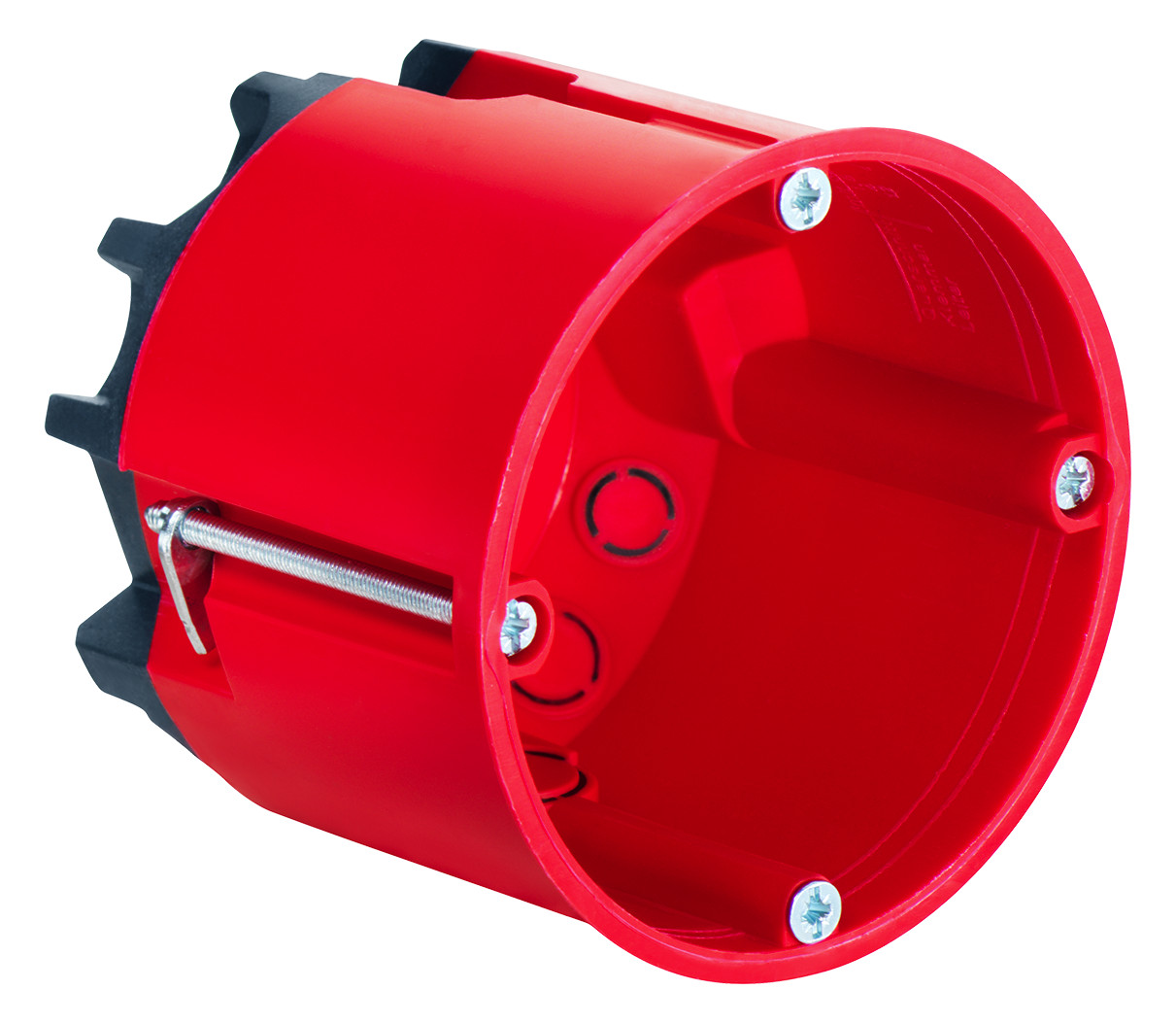 BSdose E90 HW Ø68x62mm Kst IP00 rnd Brandschutzdose Ger/VerbDose/kast