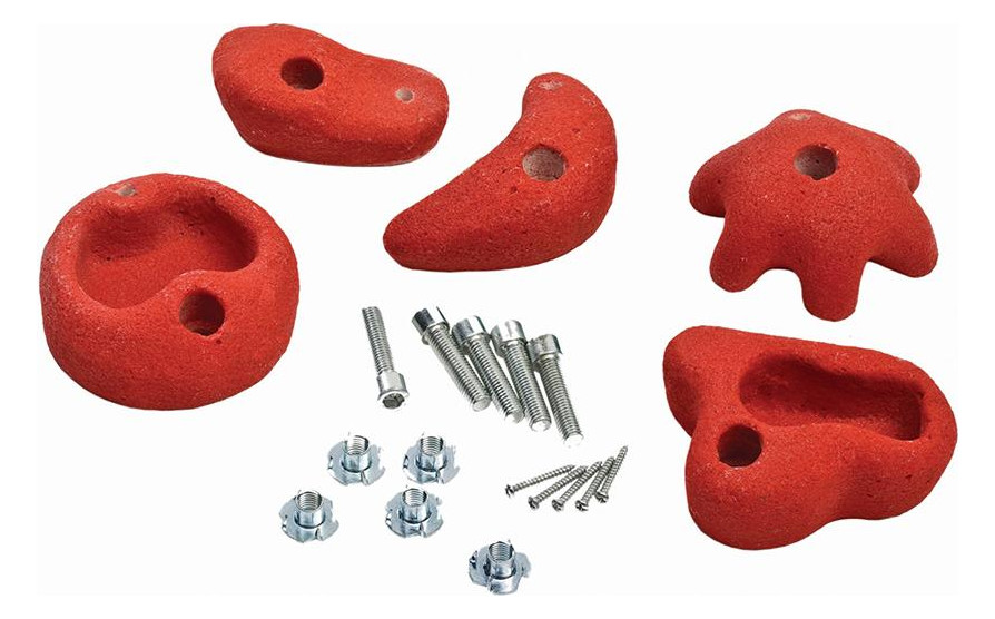 Bild Klettersteine rot 5 Steine/ Set - n.a.-0