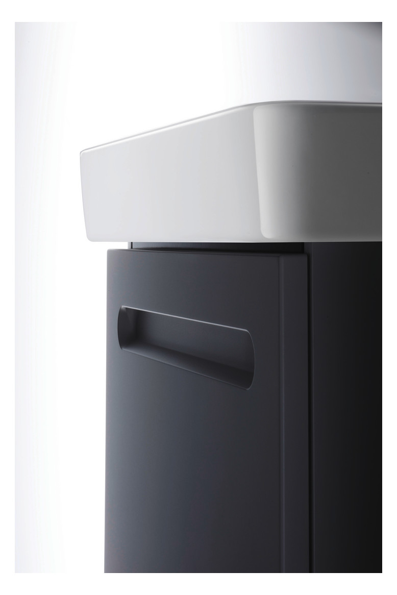 Duravit Waschtisch-Unterschrank No. 1 59 x 42,6 x 47,8 cm, Graphit Matt, 1, Schubkasten, 1 Auszug, wandhängend Duravit Waschtisch-Unterschrank No. 1 59 x 42,6 x 47,8 cm, Graphit Matt, 1, Schubkasten, 1 Auszug, wandhängend