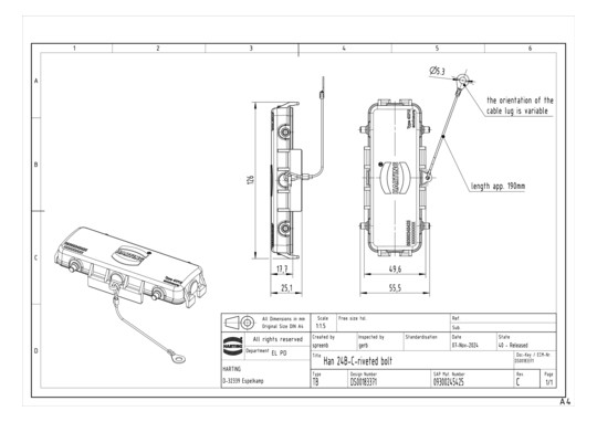 HART Schutzkappe Baugr.24    09300245425 