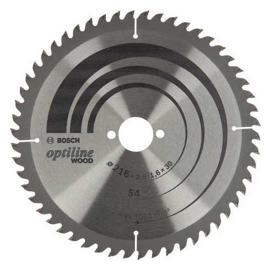 BOSCH-Kreissägeblatt Optiline Wood -...