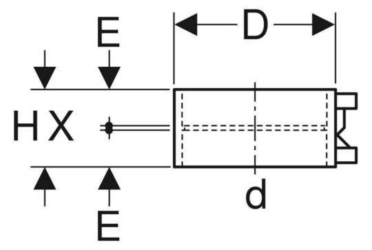 Geberit Elektro-Schweißmuffe DN 56, PE-HD