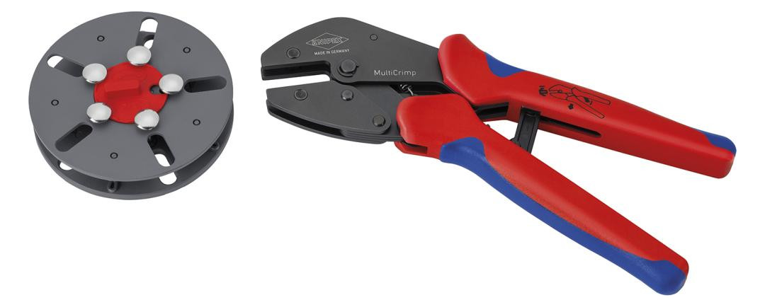 Bild Crimpzange Mulitcrimp leer Nr. 97 33 LE KNIPEX-1