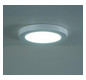 LED-Einbauleuchte MOON 12W 3000-6000K ws 1020lm Konv Dimmung Phasenabschnitt IP20