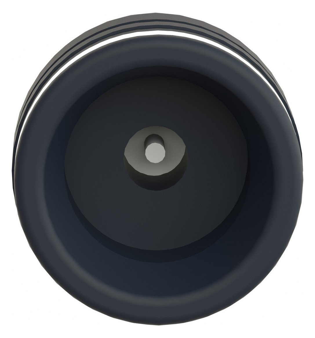 Drucktaster Front 1f ws Ø22,5mm rnd IP65 Tastend