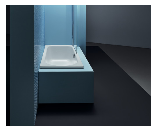 Badewanne BetteOcean 8850 160x70x45cm, Fußende rechts, Überlauf hinten, Antirutsch Sense, weiß